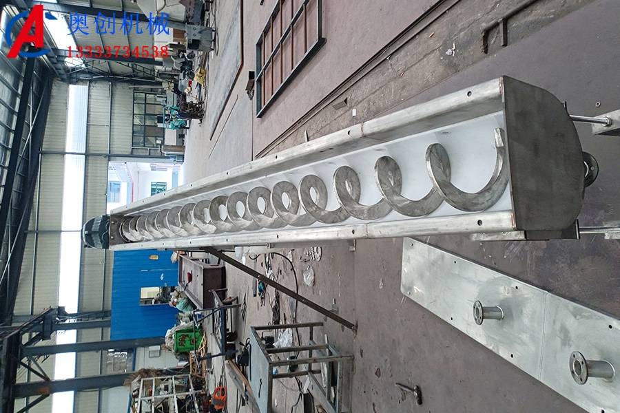 不銹鋼螺旋管式輸送機(jī) 不銹鋼螺旋管式輸送機(jī)